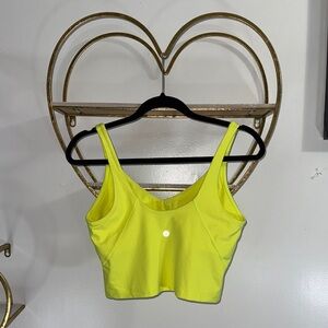 Lululemon Yellow Tank Top